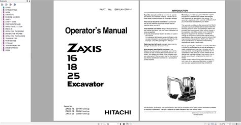 hitachi mini-excavator hm30szg owners manual|hitachi zaxis manual.